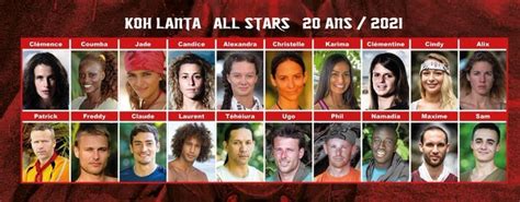 Koh Lanta All Stars 2021 Les 20 Candidats Dont Claude Dartois
