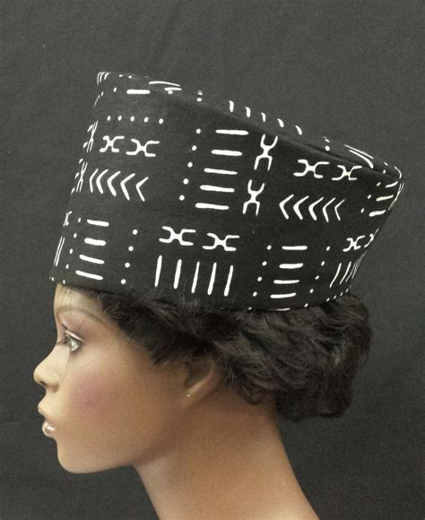 African Print Hat Kufi Women 100 Cotton All Sizesfree Shipping In B African Hats