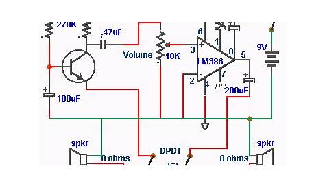 Intercom Circuit - ElectroSchematics.com