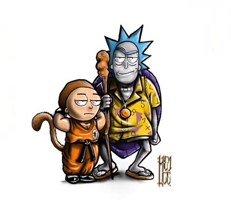 Inspiration came from rick and morty api created by axel. Rick and Morty x Dragon Ball | Rick and morty poster, Rick and morty stickers, Rick and morty ...