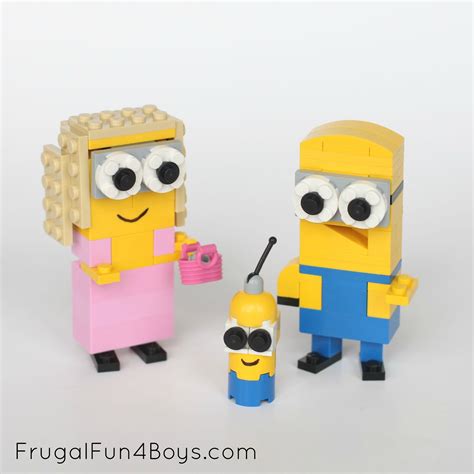 Lego Minions Building Instructions Frugal Fun For Boys And Girls