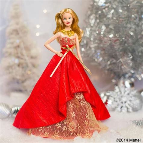 Happy Holidays 2014 Beautiful Barbie Dolls Barbie Fashion Christmas Barbie