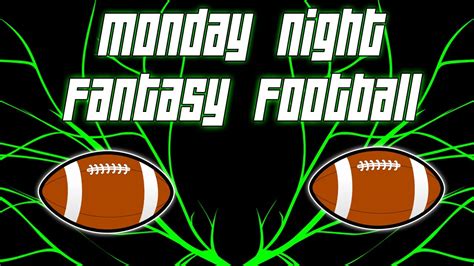 I love your website, it is seriously the best thing that ever happened to me when it comes to fantasy football. Monday Night Fantasy Football MNFF | My Draft + Keepers ...