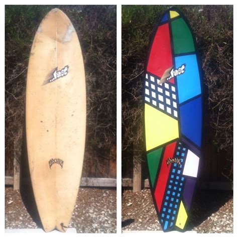 Our Latest Beforeandafter My Punk Surfboard Recycle Surfboard