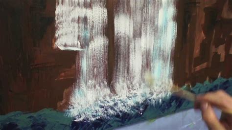 Abstrakte Malerei Wasserfall Abstract Art Painting