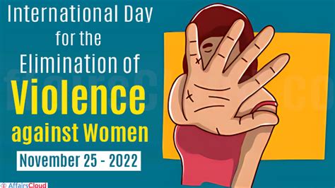 International Day For The Elimination Of Violence Against Women 2022