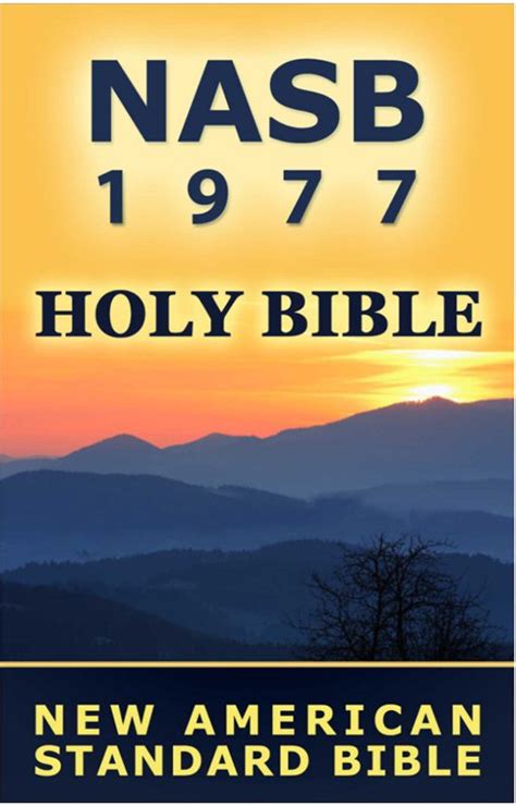 New American Standard Bible 1977 Nasb Theword Books