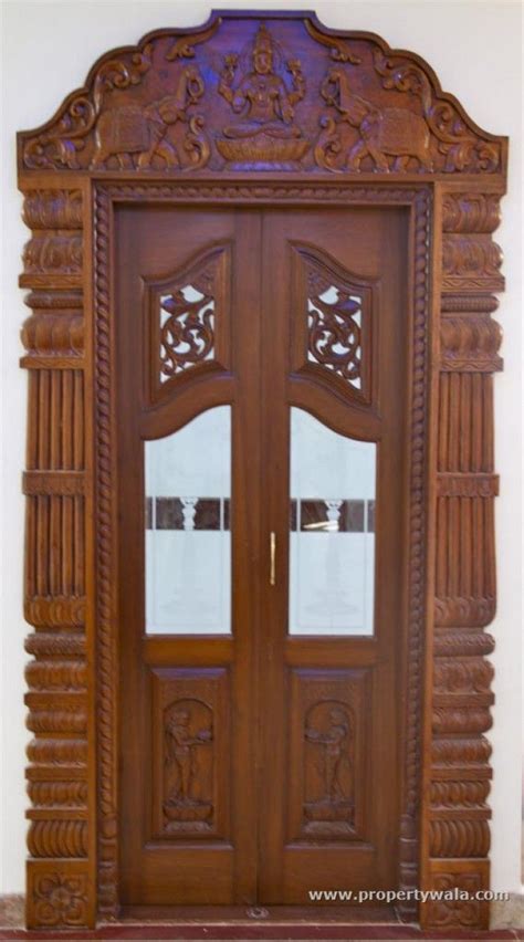 Pooja Doors Door Design Ideas In 2019 Room Door Design Pooja Room