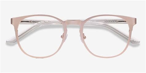 Resonance Square Rose Gold Frame Glasses For Women Eyebuydirect