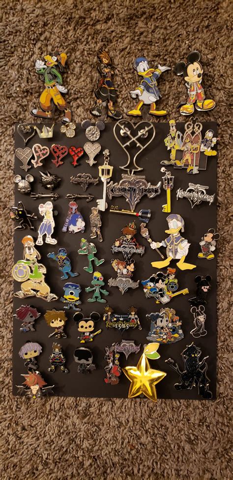 My Kingdom Hearts Pin Collection Disneypinswap