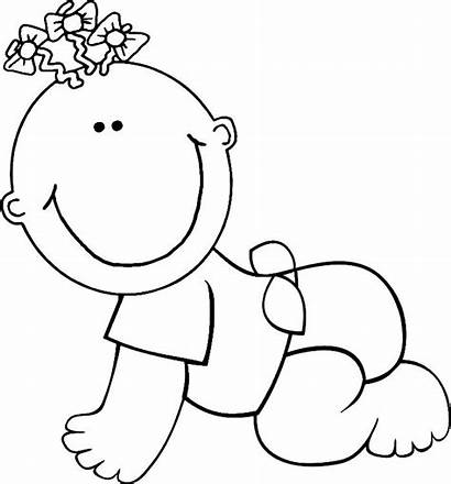 Clip Clipart Shower Coloring Babies Boy Diapers