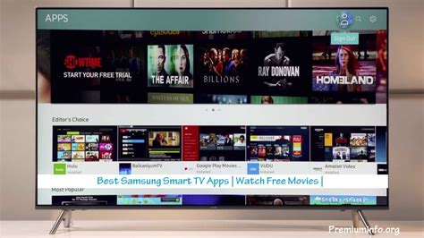 Accuweather is free for apple tv and android tv , with accuweather premium available for $8 a on a smart tv, though, you can enjoy your favorite films and shows on a much bigger display. 9 Best Samsung Smart TV Apps | Watch Free Movies | 2020 ...