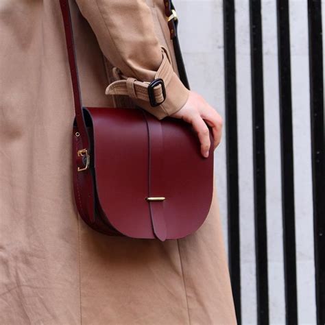 A Traditional Bag In One Of Our Best Loved Colours The Saddle Bag In