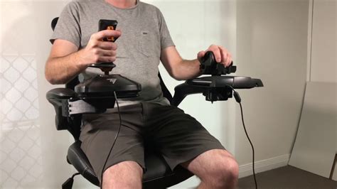 Elite Dangerous Flight Sim 3d Printed Chair Joystick Mounts Youtube