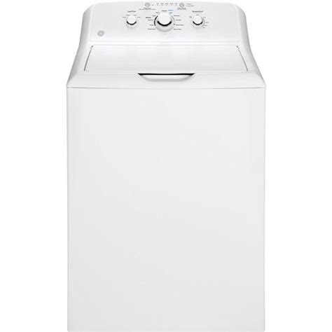 Ge 38 Cu Ft Doe Top Load Washer In White Gtw330askww