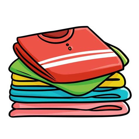 folded clothes stack illustrations royalty free vector graphics and clip art istock
