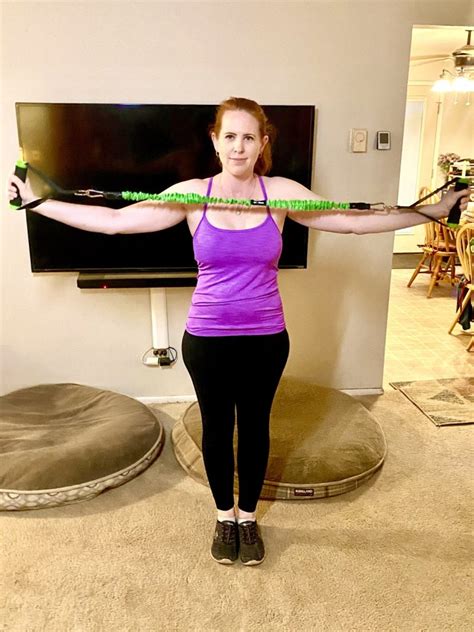 gymwell portable resistant workout set review redhead mom