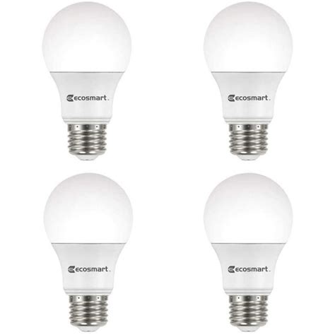 Ecosmart 60w Equivalent Soft White A19 Energy Star And Dimmable Led