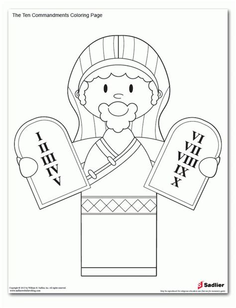 We have collected 40+ free printable ten commandments coloring page images of various designs for you to color. 41 best church - bible- moses wilderness images on ...
