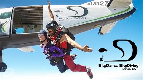 Skydance Skydiving Davis CA Discount $20 Off Skydiving Deals