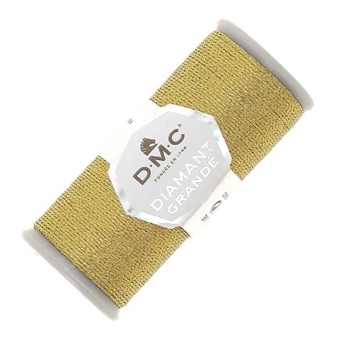 Great savings & free delivery / collection on many items. Embroidery thread DMC Diamant Grandé - Gold (G3852) x20m ...