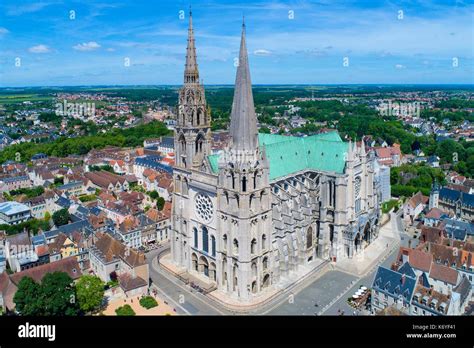 En France En Eure Et Loir Chartres La Cathédrale Notre Dame De