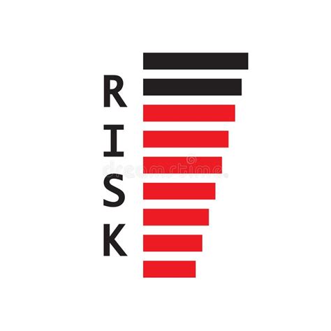 Risk Level Icon In Flat Style Vector Illustration On White Background
