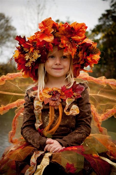 Autumn Fairy Costume 25000 Via Etsy Little Girl Costumes Fairy