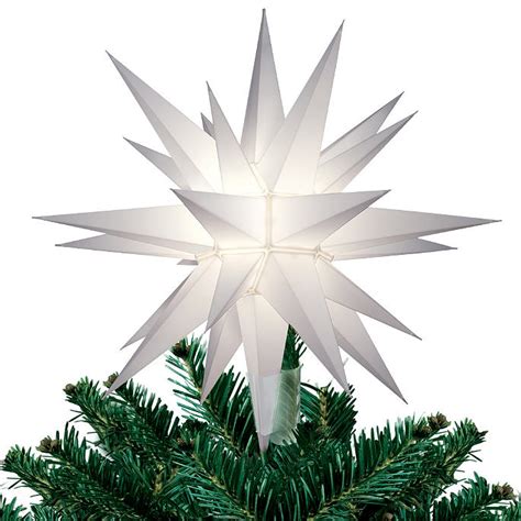 Lighted Star Christmas Tree Topper Frontgate