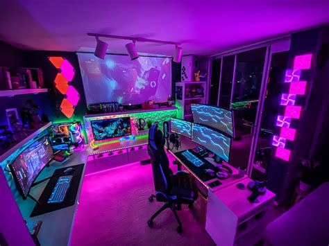 Gaming Setup Ideas Games Room Inspiration Small Game Rooms Gamer Room