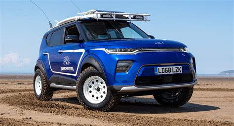 Lifted Kia Soul Ev Boardmasters Edition Is The Perfect Vehicle For