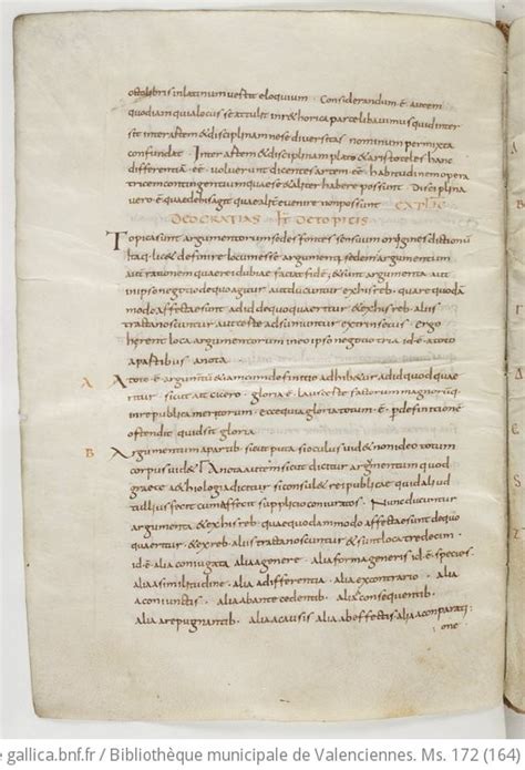 manuscrits de la bibliothèque de valenciennes liber cassiodori senatoris humanarum