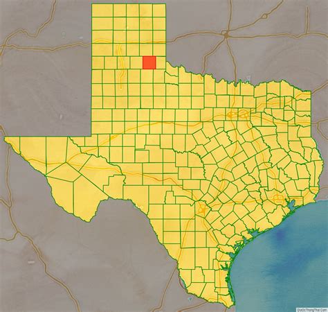 Map Of Hall County Texas Địa Ốc Thông Thái