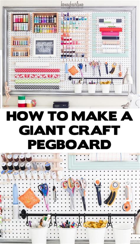 When autocomplete results are available use up and down arrows to review and enter to select. Extra Large Pegboard for Craft Room Organization