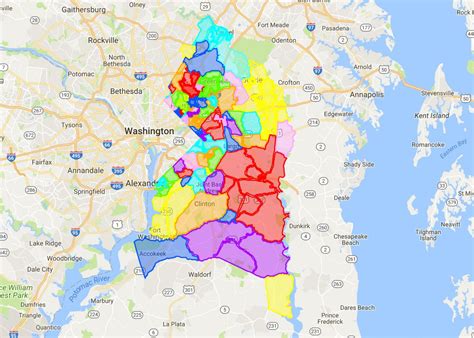 Prince Georges County Zip Code Map Map Quiz