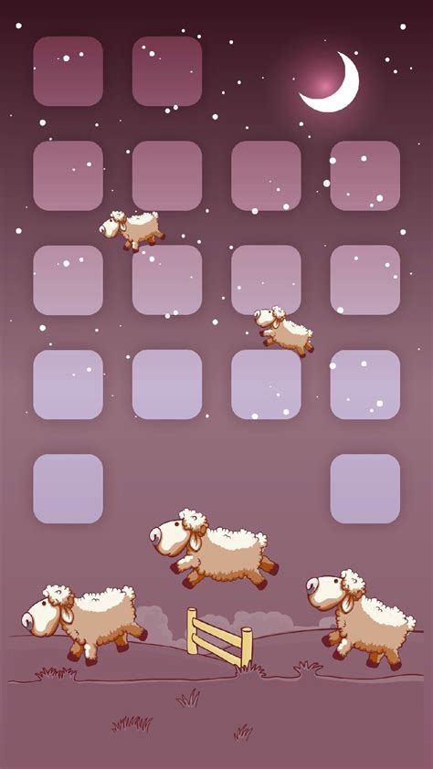 ↑↑tap And Get The Free App Shelves Funny Sheeps Art Illustration Fence
