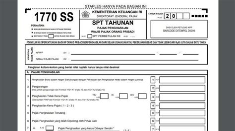 Kenali Perbedaan Jenis Formulir Spt Tahunan Orang Pribadi Wajib