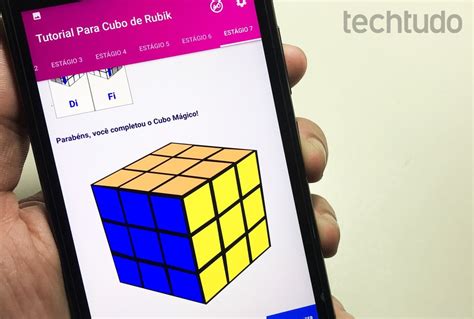 Como Resolver O Cubo Mágico App Mostra Passo A Passo Para Montar