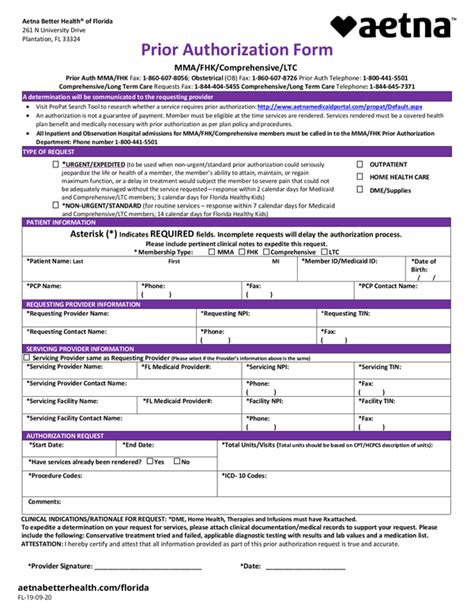 Fill Free Fillable Aetna Better Health Pdf Forms