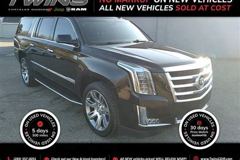 Used 2015 Cadillac Escalade Esv Suv For Sale