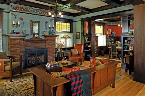 craftsman style interiors craftsman living rooms bungalow interiors craftsman decor
