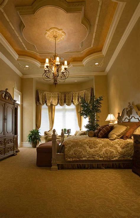 But a great ceiling design whether it is in the living room or the dining area the kitchen or the bedroom can give a room a unique inimitable and individual character that also leaves an indelible impression in. Master Bedroom with High ceiling & Crown molding | Zillow ...
