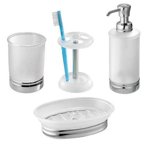 Interdesign Bath Countertop Accessory Set Soap Dispenser Pump