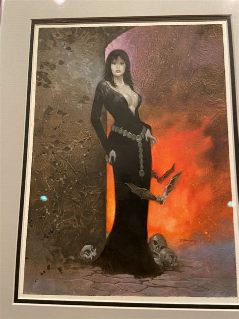 Bride Of Dracula Original Painting In Marc Pecorellas Aurora Monsters