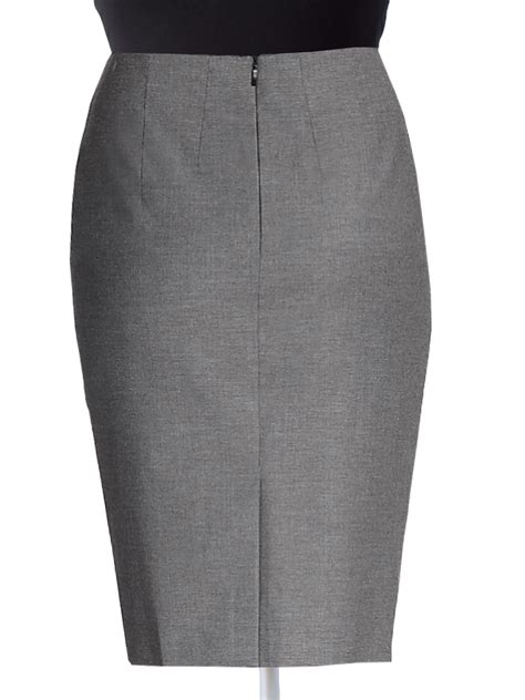 Office Wear Wool Blend Pencil Skirts Elizabeths Custom Skirts