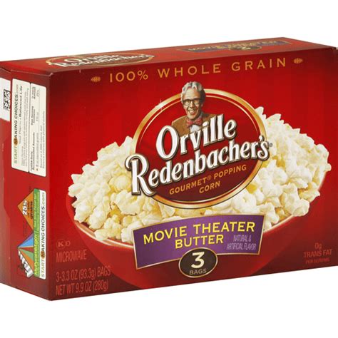 Orville Redenbachers Popping Corn Gourmet Movie Theater Butter