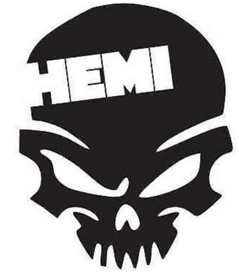 199 Special Hemi Skull Diesel Dodge Ram Truck 1500 2500 Vinyl Decal 4
