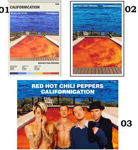 Red Hot Chili Peppers Album Cover Californication