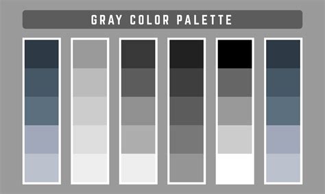Color Palette Gray Vector Art Icons And Graphics For Free Download