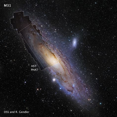 Hubble Image Of Andromeda